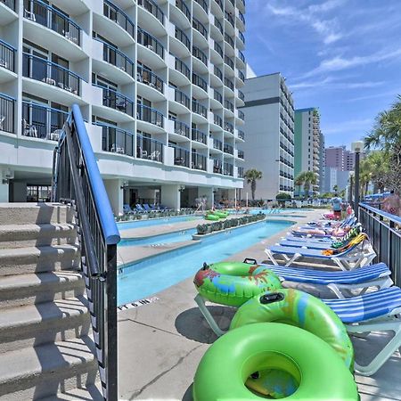 Airy Oceanfront Myrtle Beach Condo With Balcony المظهر الخارجي الصورة