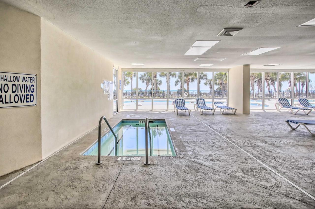 Airy Oceanfront Myrtle Beach Condo With Balcony المظهر الخارجي الصورة