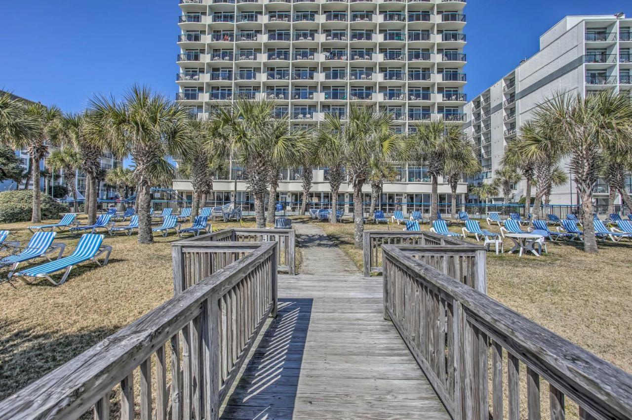 Airy Oceanfront Myrtle Beach Condo With Balcony المظهر الخارجي الصورة
