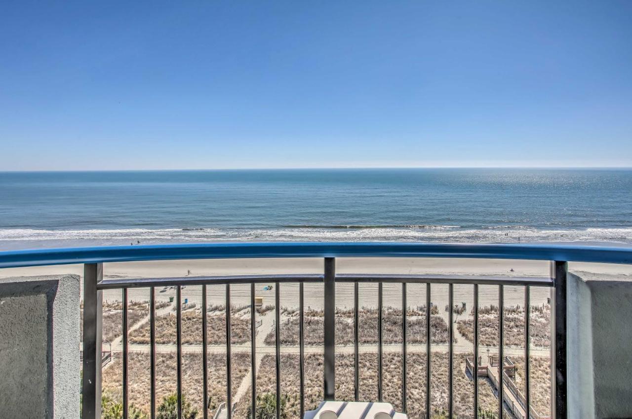Airy Oceanfront Myrtle Beach Condo With Balcony المظهر الخارجي الصورة