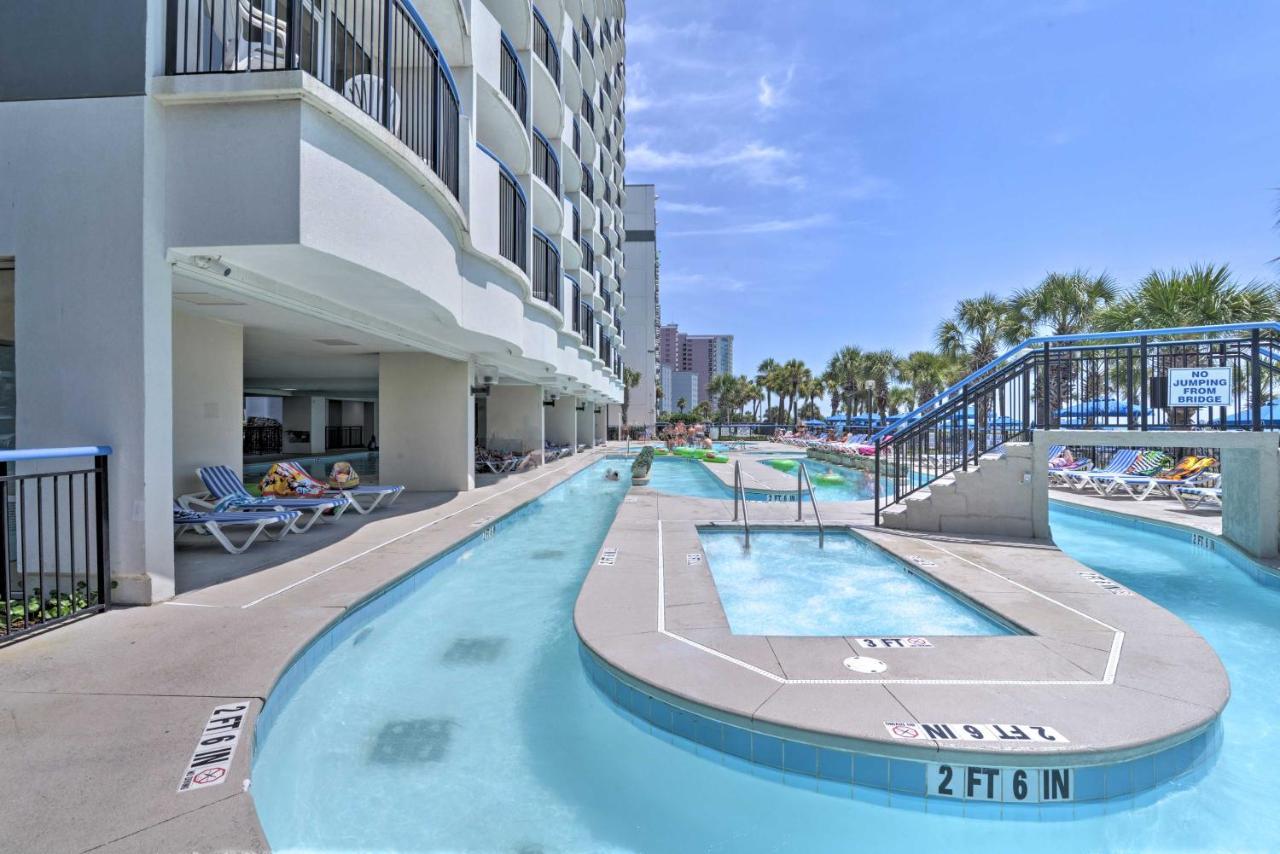 Airy Oceanfront Myrtle Beach Condo With Balcony المظهر الخارجي الصورة