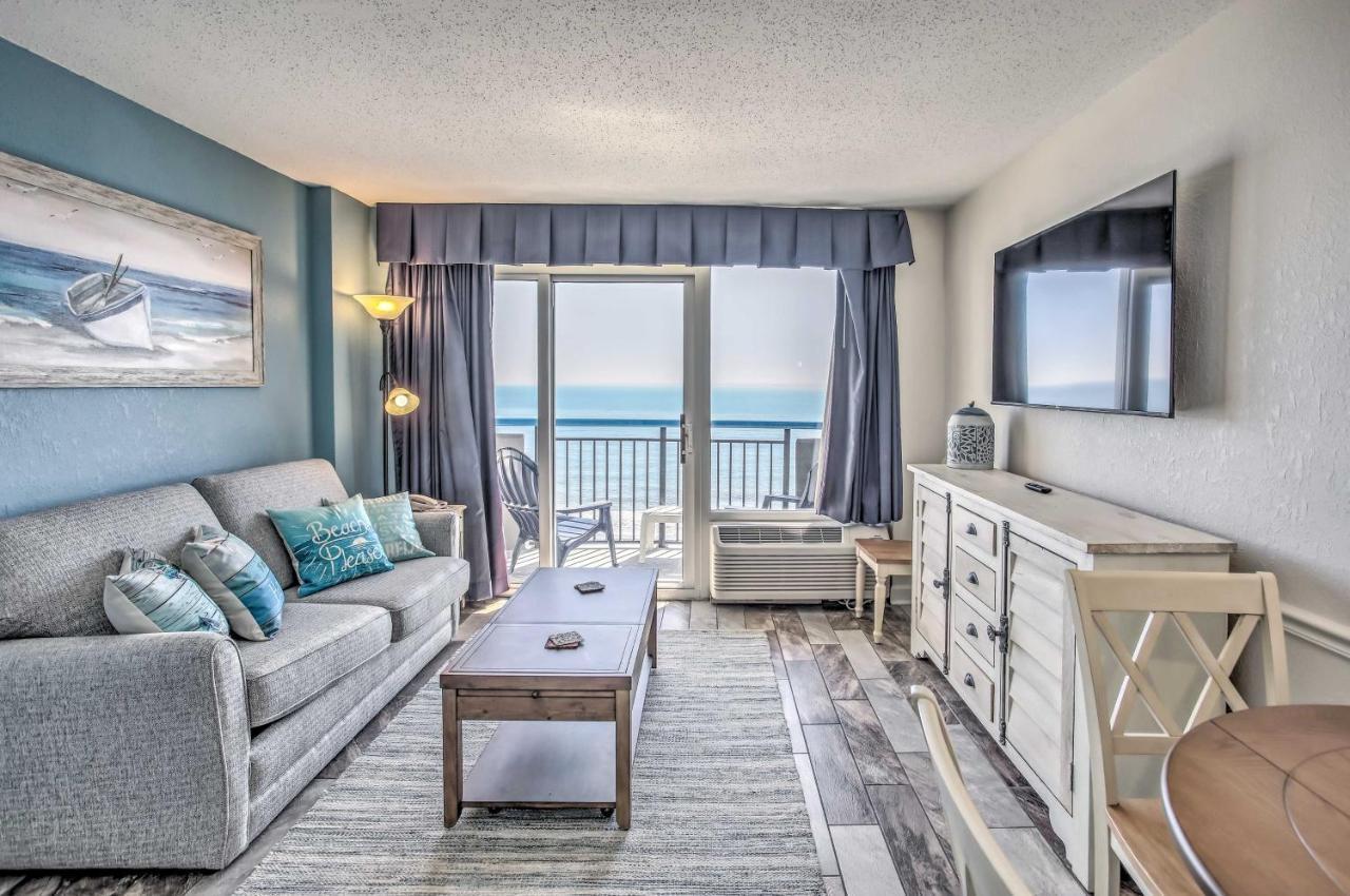 Airy Oceanfront Myrtle Beach Condo With Balcony المظهر الخارجي الصورة