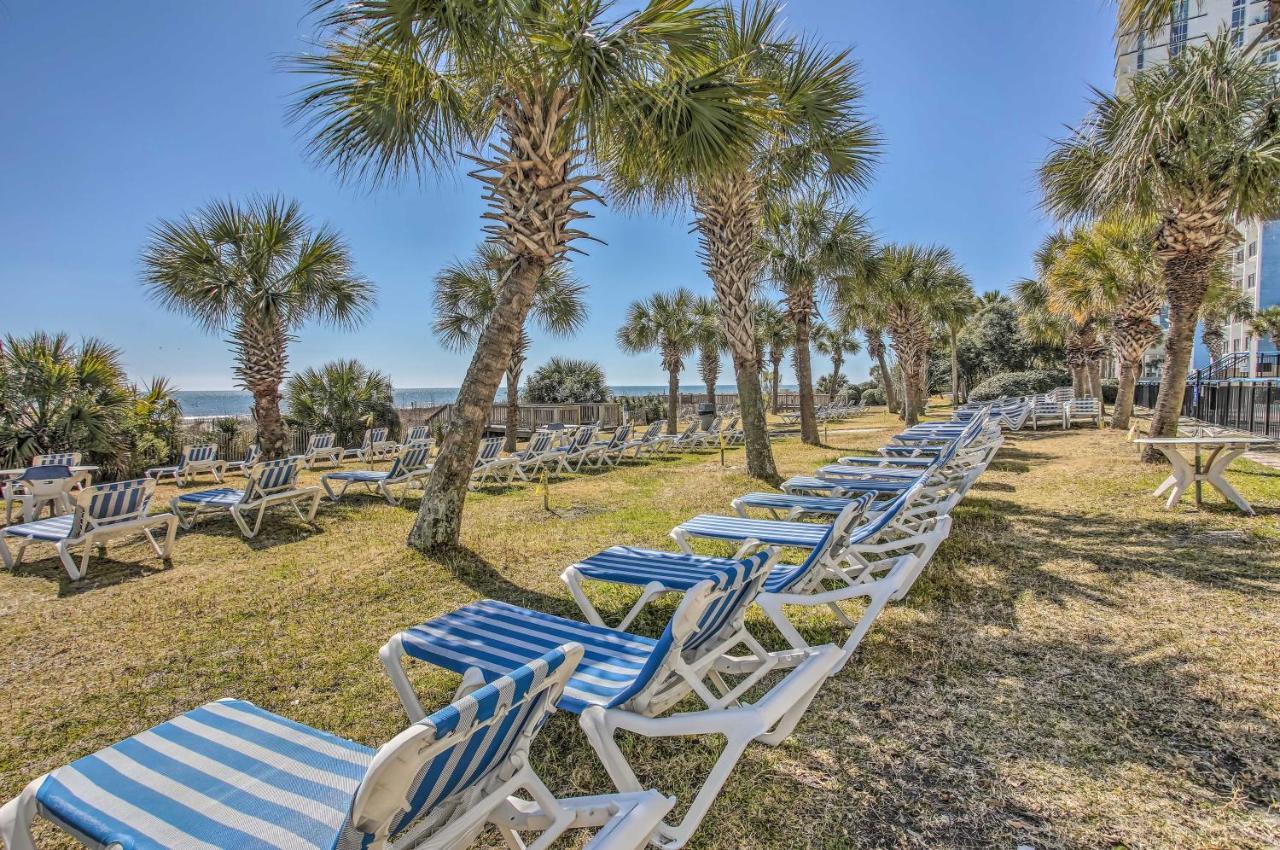 Airy Oceanfront Myrtle Beach Condo With Balcony المظهر الخارجي الصورة
