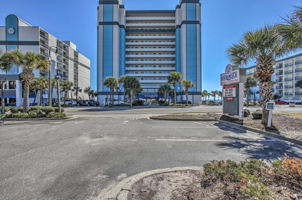 Airy Oceanfront Myrtle Beach Condo With Balcony المظهر الخارجي الصورة