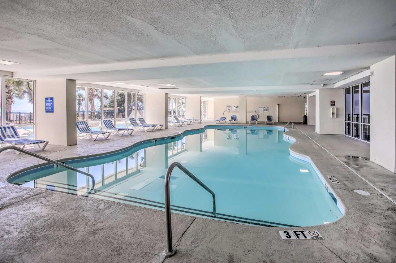 Airy Oceanfront Myrtle Beach Condo With Balcony المظهر الخارجي الصورة