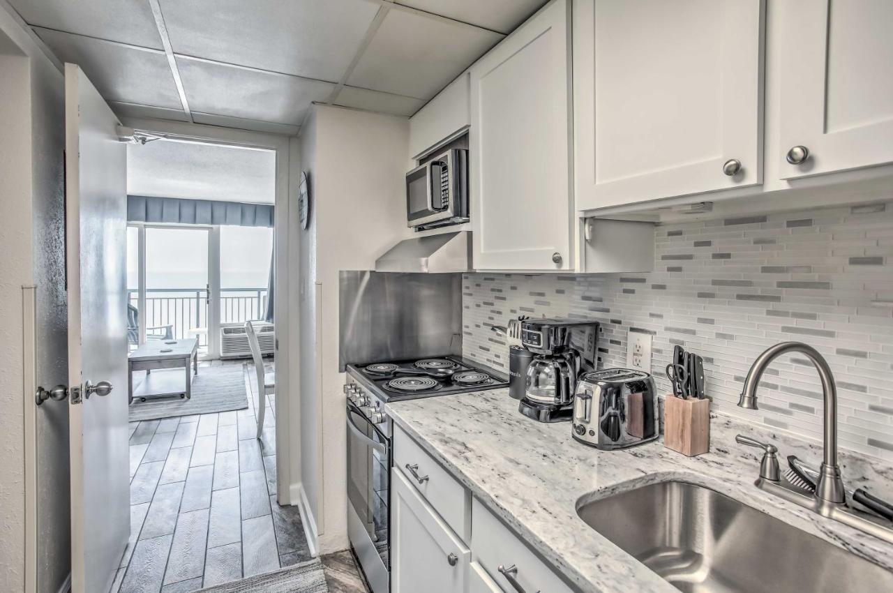 Airy Oceanfront Myrtle Beach Condo With Balcony المظهر الخارجي الصورة