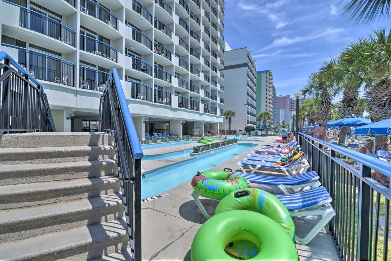 Airy Oceanfront Myrtle Beach Condo With Balcony المظهر الخارجي الصورة
